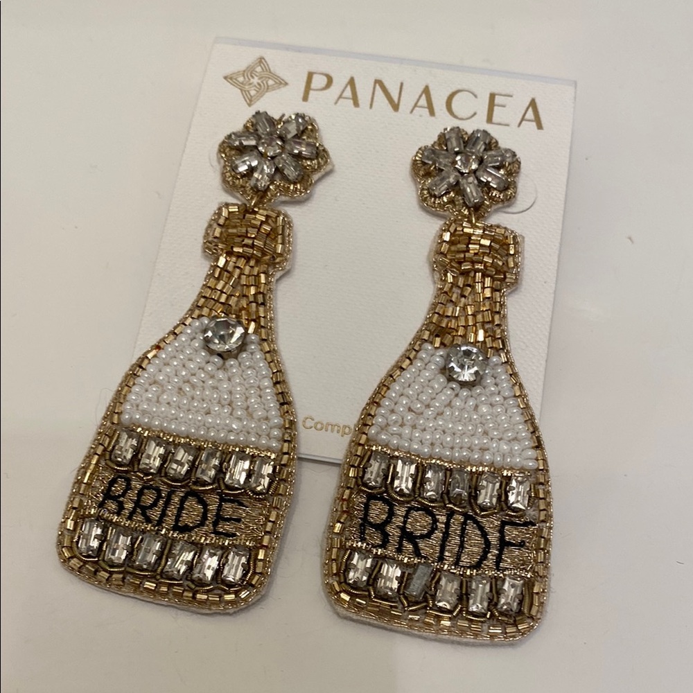 Bride to be earrings